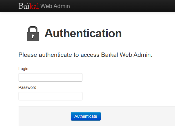 centos7部署baikal&infCloud